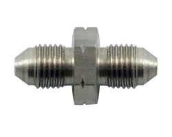 Propojovací adaptér rovný D-04 (AN4) 7/16"x20-UNF - D-04 (AN4) 7/16"x20-UNF - samec - nerezový