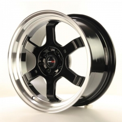 Alu kolo Japan Racing JR12 16x8 ET15 4x100/114 Gloss Black