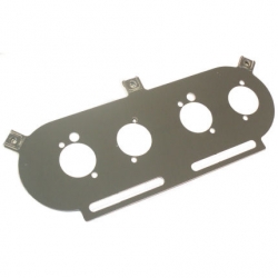 Základní deska Pipercross k filtru PX600 na Opel SOHC 8V - karburátory DCOE / DHLA