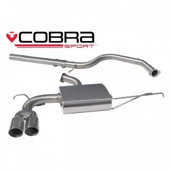 Catback výfuk Cobra Sport Audi A3 8P 2.0 TDI 2WD 140PS 3dv. bez DPF (03-12)