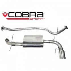Catback výfuk Cobra Sport Subaru Impreza WRX Turbo Hatchback (08-11) - verze bez rezonátoru