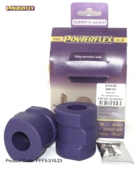 Silentbloky Powerflex BMW E36 Compact Front Anti Roll Bar Mounting 23mm (2)