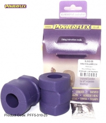 Silentbloky Powerflex BMW E34 (88-96) Front Anti Roll Bar Mounting 25mm (3)