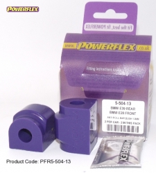 Silentbloky Powerflex BMW E39 (96-04) Rear Anti Roll Bar Mounting Bush 13mm (4)