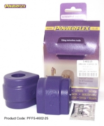 Silentbloky Powerflex BMW Z4 E85 Front Anti Roll Bar Bush 25mm (2)