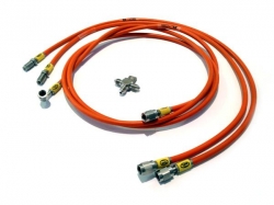Vedení hydraulické ruční brzdy Hel Performance na BMW 3-Series E46 všechny modely