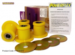 Silentbloky Powerflex Ford Mondeo (00-07) Rear Subframe Mounting Bushes (8)