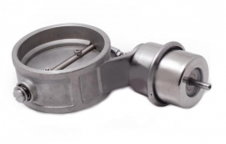 Přetlaková mechanická výfuková klapka 63mm - zavřená - pozitivní tlak (boost) - turbo motor