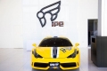 Manifold back výfuk s náhradami katalyzátorů Innotech (IPE) na Ferrari 458 Speciale 4.5 V8 (14-15)