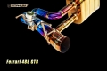 Zadní tlumič výfuku Innotech (IPE) na Ferrari 488 GTB (15-) - Evolution Edition - titanový