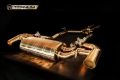 Zadní tlumič výfuku Innotech (IPE) na Mercedes AMG GT S 4.0 V8 twin-turbo M178 (15-) - titanový