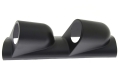 Držák na A-sloupek Depo Racing pro 2 přídavné budíky 52mm - černý