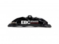 Přední a zadní brzdový kit 330mm EBC pro Audi S1 8X 2.0 Turbo PR-1ZS 5x100 230PS (14-) - černá