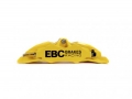 Přední a zadní brzdový kit 355mm EBC pro Ford Mustang GT 5.0 mimo Brembo (10-14) - žlutá