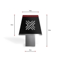 Univerzální sportovní filtr Pipercross výška 252mm x šířka 150mm - průměr 56mm