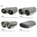 Catback výfuk Cobra Sport Audi A3 8P 2.0 TDI 2WD 140PS 3dv. bez DPF (03-12)