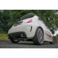 Catback výfuk Cobra Sport Fiat 500 Abarth 1.4 Turbo (08-) verze s rezonátorem