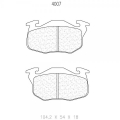 Brzdové destičky CL Brakes RC5+ - 4007RC5