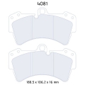 Brzdové destičky CL Brakes RC5+ - 4081RC5