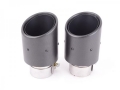 Pár karbonových koncovek Milltek Sport - průměr 100mm - montáž 63,5mm