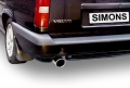 Catback výfuk Simons Volvo 850 GLE/GLT 2.0-2.5 126-170PS (91-) - homologace