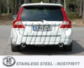 Catback výfuk Simons Volvo V70 / XC70 AWD D4/D5 (08-) - homologace