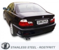 Koncový tlumič výfuku Simons BMW E46 sedan/coupe/kombi 316i/318i (98-05)