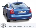 Catback výfuk Simons Škoda Octavia II 1.4/1.8/2.0 TSi sedan/kombi (06-13) - homologace