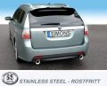 Catback výfuk Simons Saab 9-3X 2.0T/2.8T XWD SportWagon (09-)