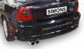 Catback výfuk Simons Opel Vectra B 1.6 8V/1.6 16V/1.8 16V/2.0 16V/2.2 16V (10/95-02) - homologace