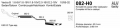 Catback výfuk Simons Opel Vectra B 1.6 8V/1.6 16V/1.8 16V/2.0 16V/2.2 16V (10/95-02) - homologace