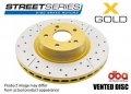 Brzdové kotouče DBA na Nissan 370Z 3.7 V6 Brembo brdziče (08-) - zadní DBA2315X