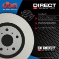 Brzdové kotouče DBA na Acura CL 2.3 (98-99) - přední DBA480