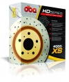 Brzdové kotouče DBA na Acura Legend Sedan mimo GS (91-95) - přední DBA-4478XS