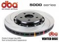 Brzdové kotouče DBA na Nissan 370Z 3.7 V6 Brembo brdziče (08-) - přední DBA52314BLKS