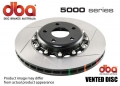 Brzdové kotouče DBA na Nissan 370Z 3.7 V6 Brembo brdziče (08-) - přední DBA52314BLKS
