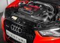 Karbonové sání Eventuri pro Audi RS3 8V (15-17) - černý karbon s ocelovým vedením k turbu