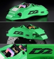 Přední brzdový kit D2 Racing pro Subaru BRZ (12-), 4-pístkové brzdiče, pevné kotouče 286x26mm