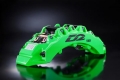 Přední brzdový kit D2 Racing pro VW Bora 2.3i V5 (99-05), 12-pístkové brzdiče, plovoucí kotouče 444x36mm