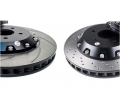 Přední brzdový kit D2 Racing pro VW Bora 2.3i V5 (99-05), 12-pístkové brzdiče, plovoucí kotouče 444x36mm