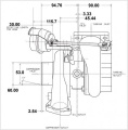 Turbodmychadlo Garrett GT2554R (GT25R) - 471171-5003S