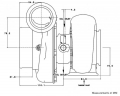 Turbodmychadlo Garrett GTX3584RS Gen II Super Core Reverse Rotation - 846098-5002S (V-Band)