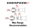 Rear Adjustable Camber Arms Godspeed Project Seat Leon II 1P / III 5F
