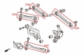Rear Trailing Arms Hardrace BMW 2-Series F22 (14-) - pilowball