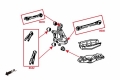 Rear Upper Traction Rods Hardrace Chevrolet Camaro (16-) - pilowball