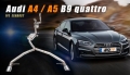 Kompletní výfukový systém se sportovním katalyzátorem Innotech (IPE) na Audi A4 / A5 B9 3.0 V6 TFSi Quattro (16-)