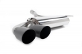 Downpipe back Milltek Audi Coupe UR Quattro 10v Turbo (89-91) - verze s rezonátorem - koncovka černá