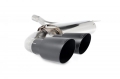 Downpipe back Milltek Audi Coupe UR Quattro 10v Turbo (89-91) - verze s rezonátorem - koncovka černá