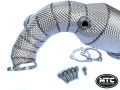 Downpipe se sportovním katalyzátorem MTC Motorsport Audi S4 8W / S5 B9 3.0 TFSI V6 (16-18)