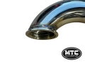 Downpipe s náhradou katalyzátoru MTC Motorsport Fiat 500 / 595 / 695 Abarth 1.4T - turbo Garrett